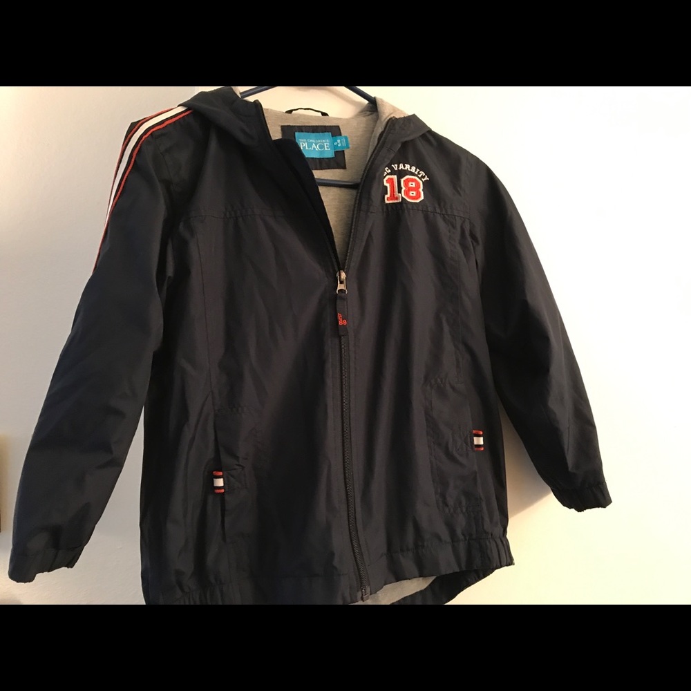 Boys Wind breaker Dark Blue